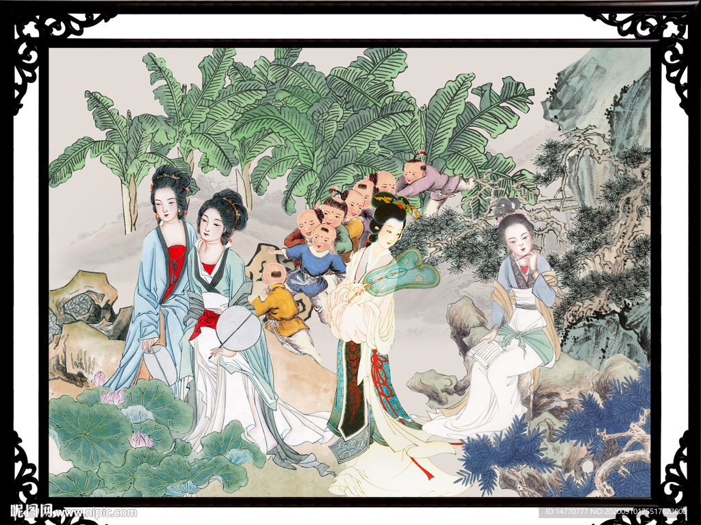仕女图