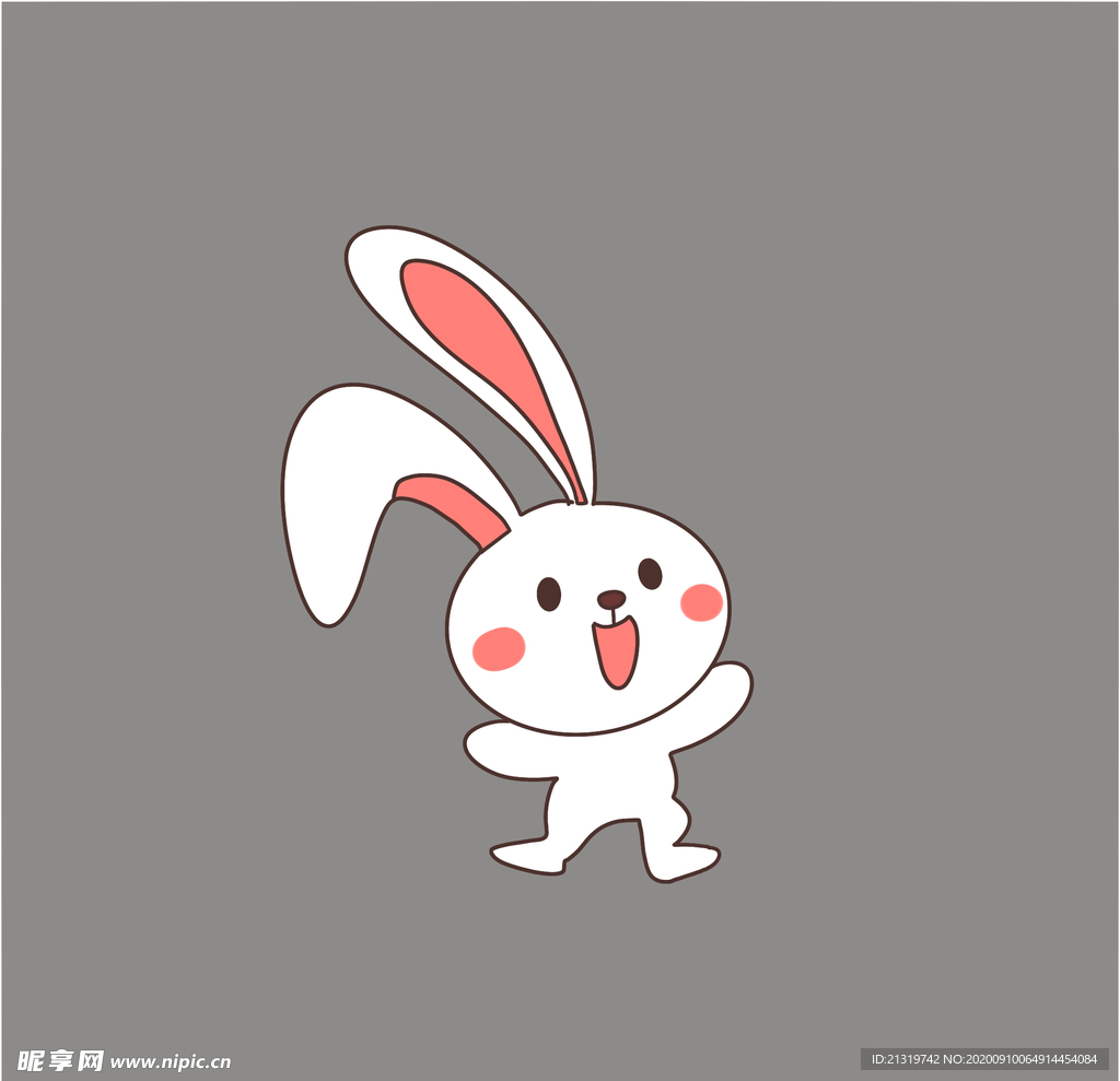 卡通兔子