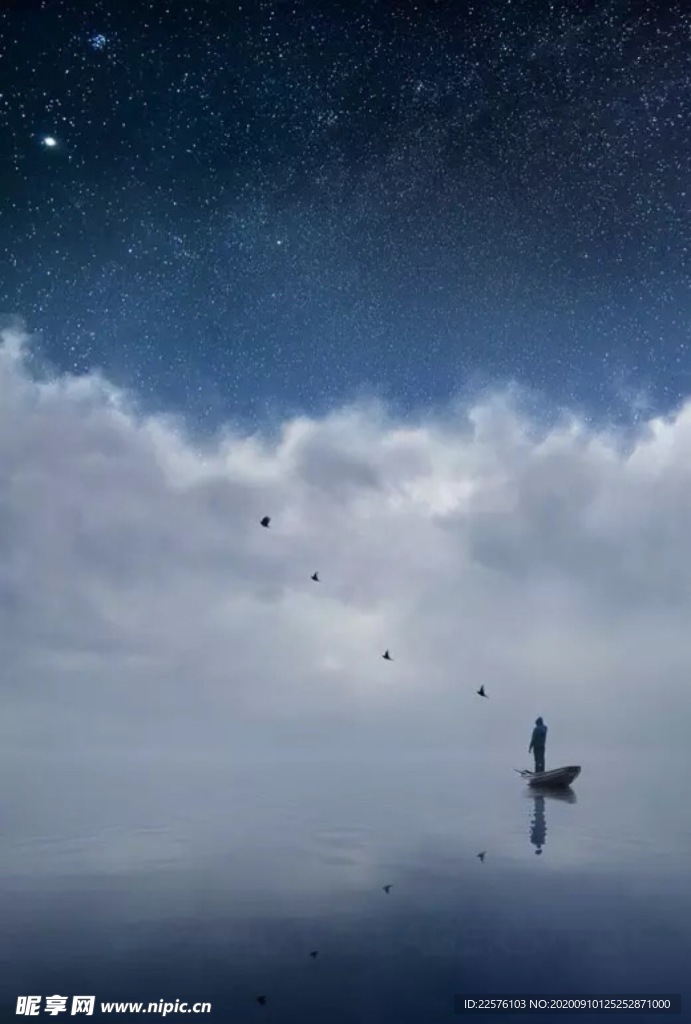 孤帆远景