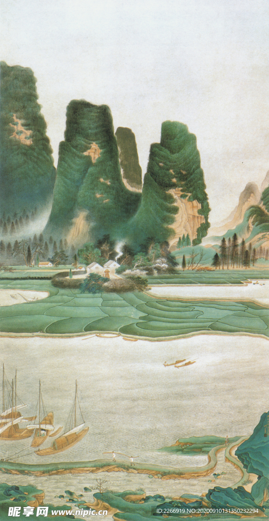 桂林山水图