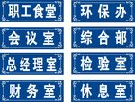 科室牌