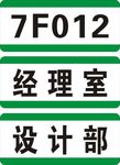 科室牌
