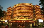 广州大佛寺灯光夜景