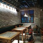 复古餐厅餐桌