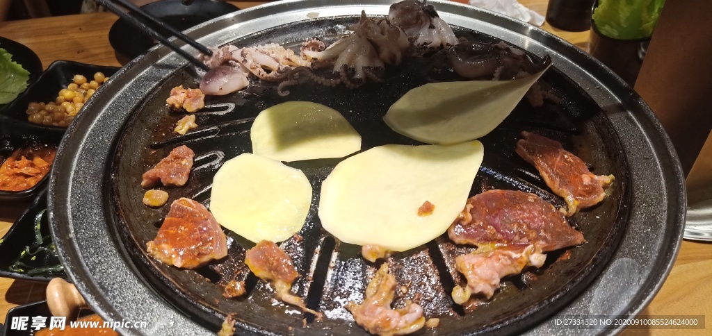 日式铁盘烤肉