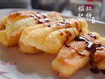 红糖糍粑拍摄图