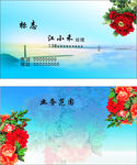 淡雅名片