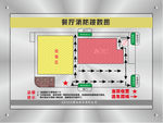 餐厅消防疏散图