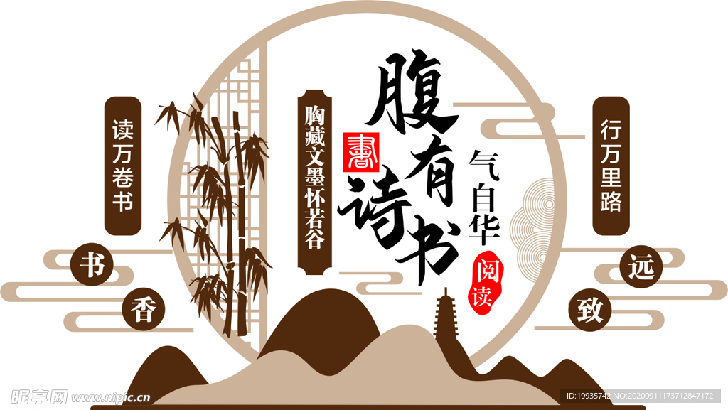 腹有诗书