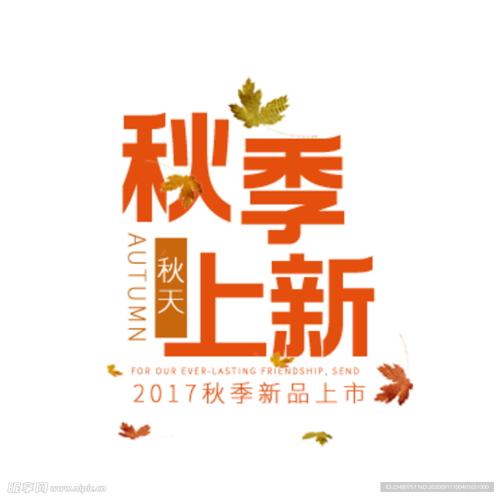 秋季上新