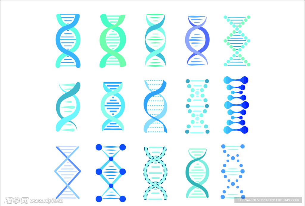 基因 细胞图标 生物科技 LO