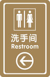 洗手间标识