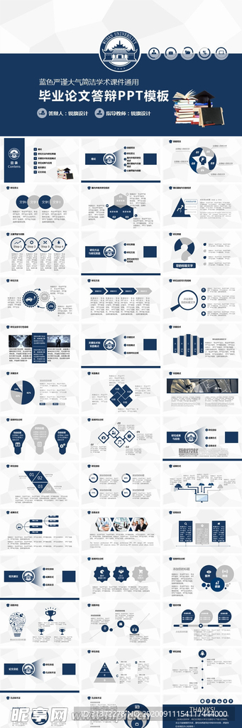 毕业论文毕业答辩PPT