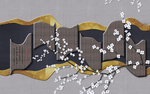 新中式背景墙
