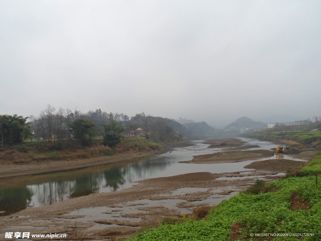马场大河风光