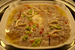 菌香肉饼