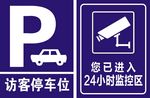 监控区域 停车位