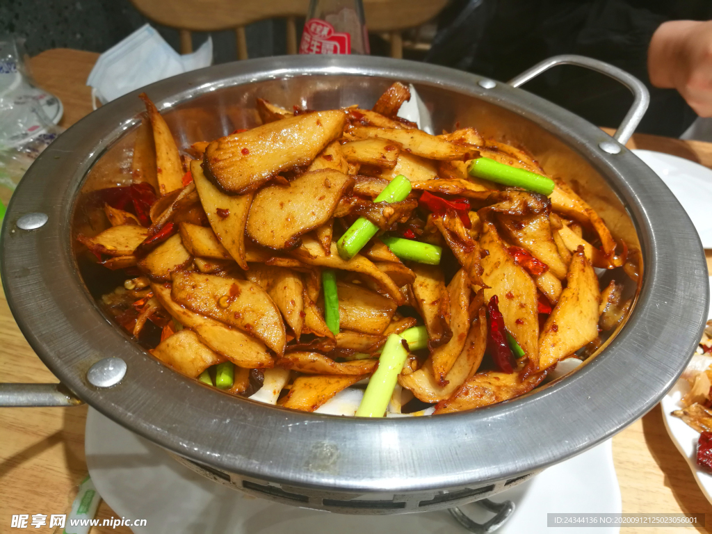 干锅杏鲍菇