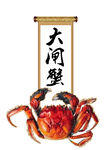 螃蟹插画