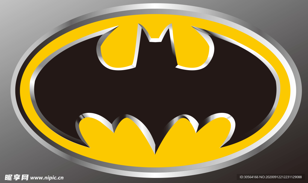 蝙蝠侠标志标识图标素材