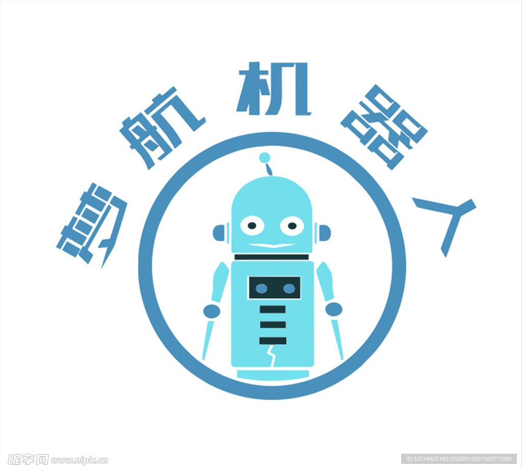 梦航机器人logo
