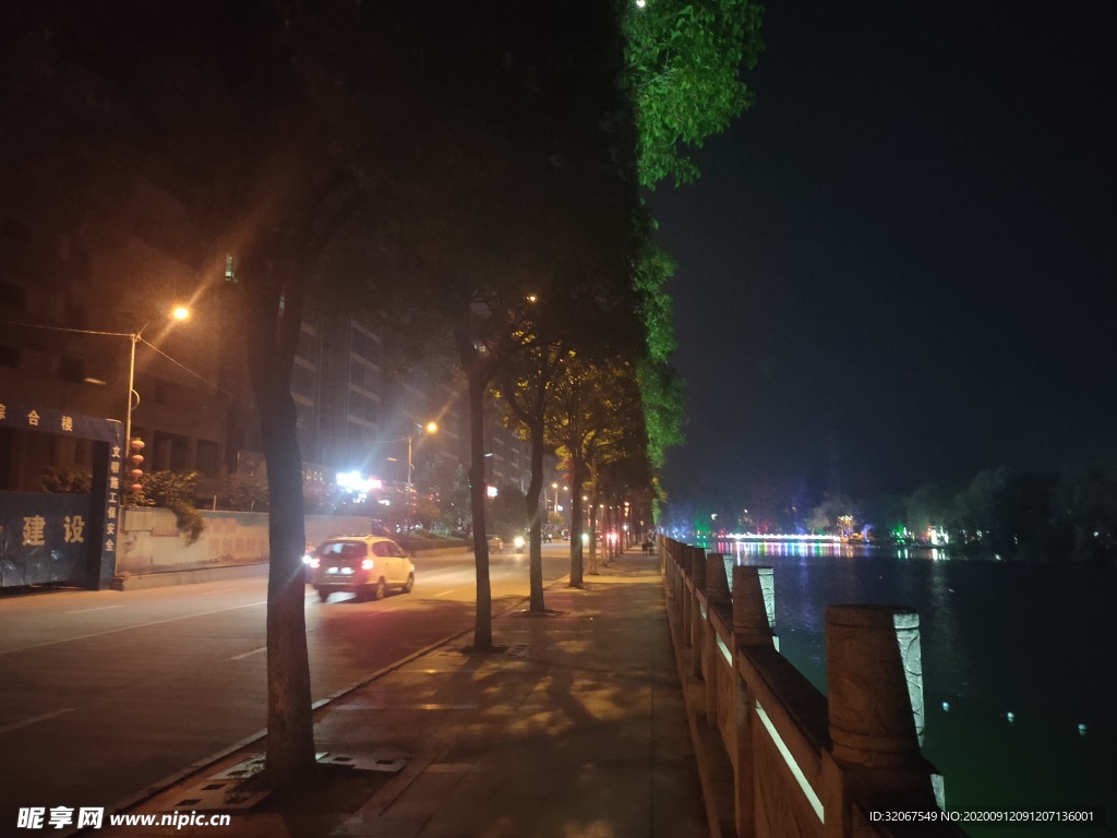 夜景商城县