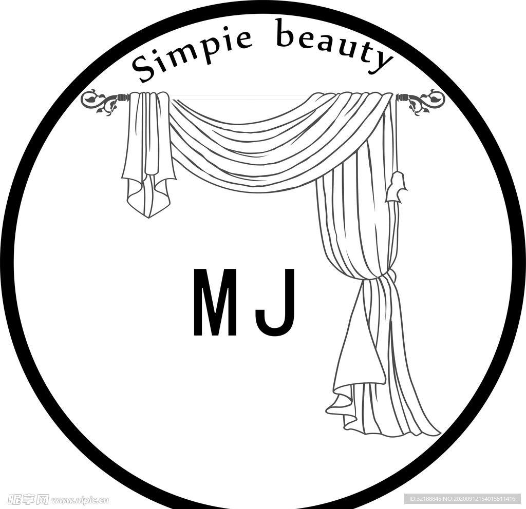 MJ布艺logo