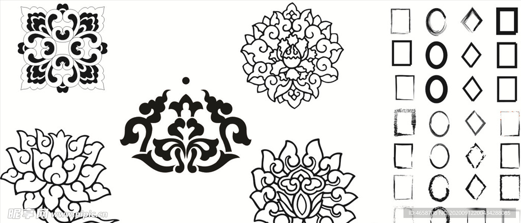 边框花纹