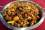 魔芋豆腐炒鸭肉