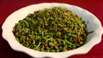 空心菜炒肉末