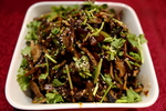 凉拌香菇