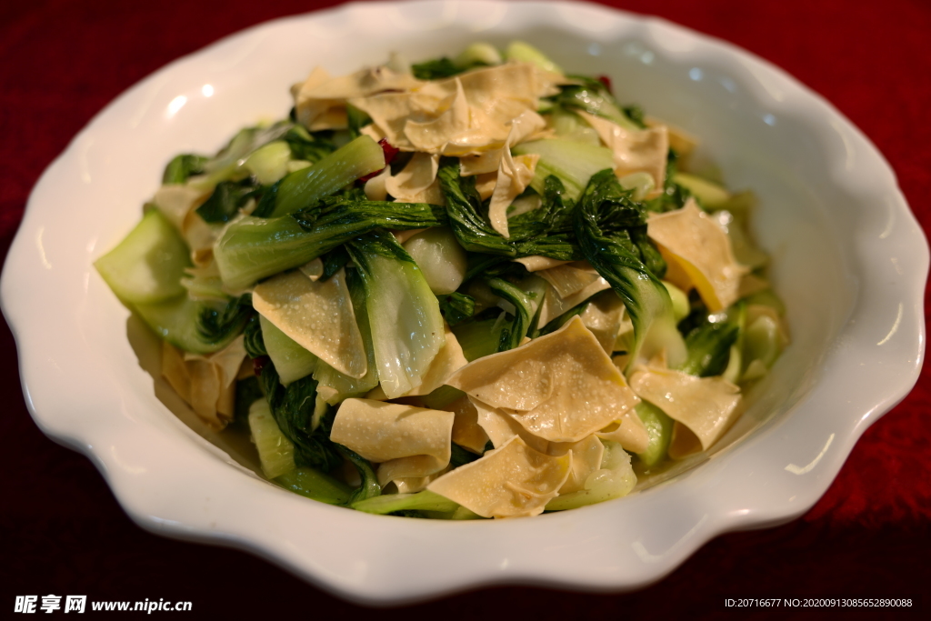 豆皮京白菜