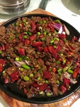 铁板瘦肉