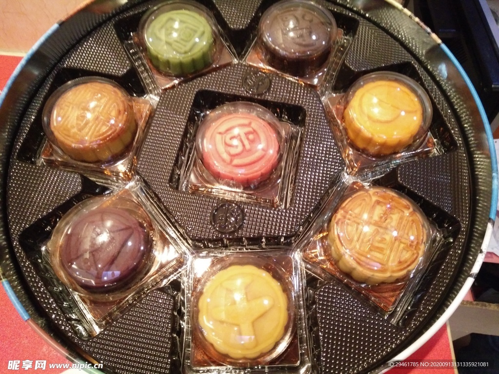 五仁月饼