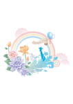 鲜花印花