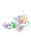 鲜花印花