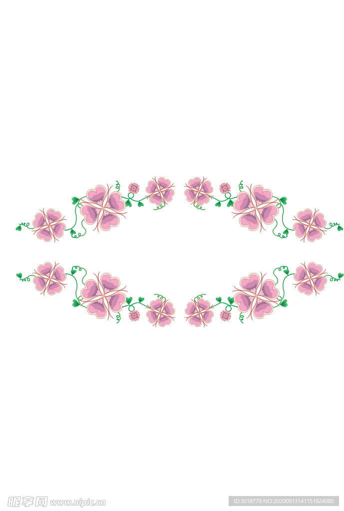 鲜花印花