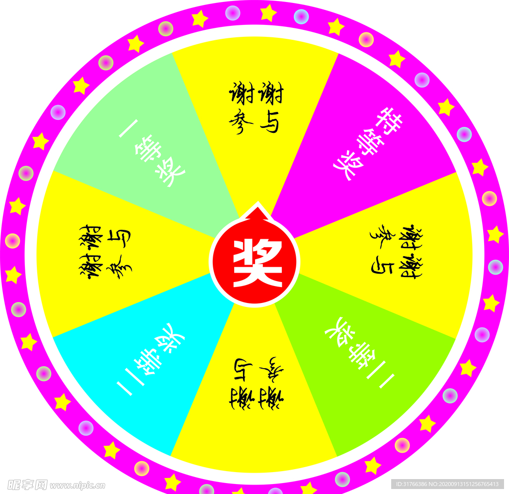 抽奖转盘
