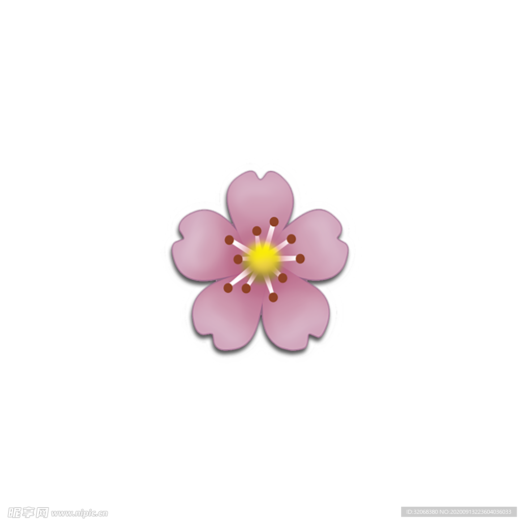手绘植物花卉