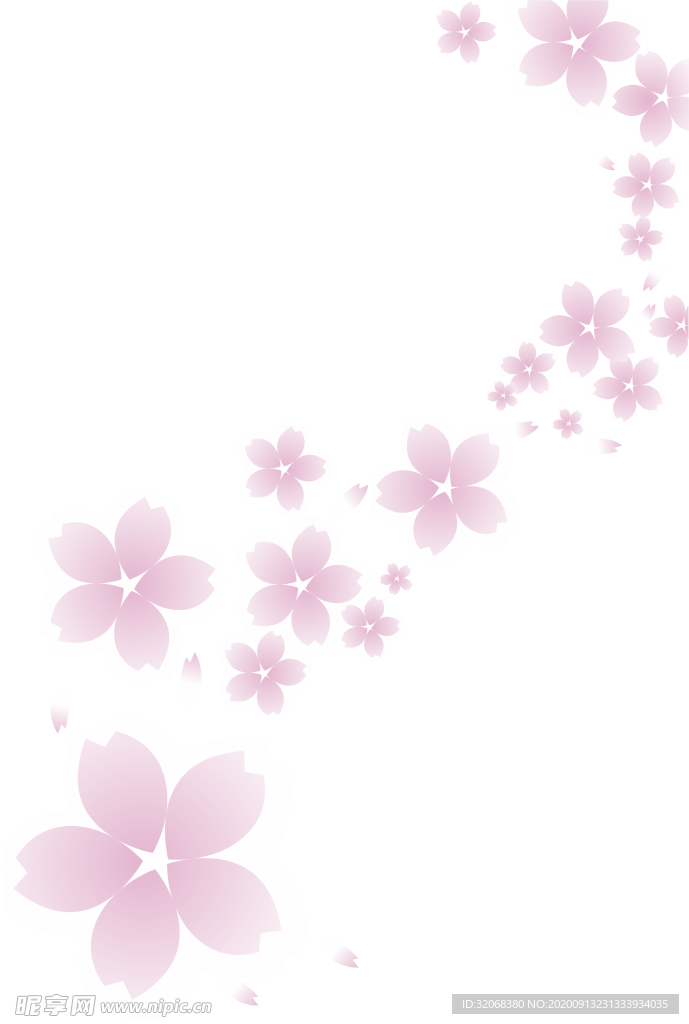 手绘植物花卉
