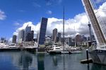 奥克兰码头升降桥风景