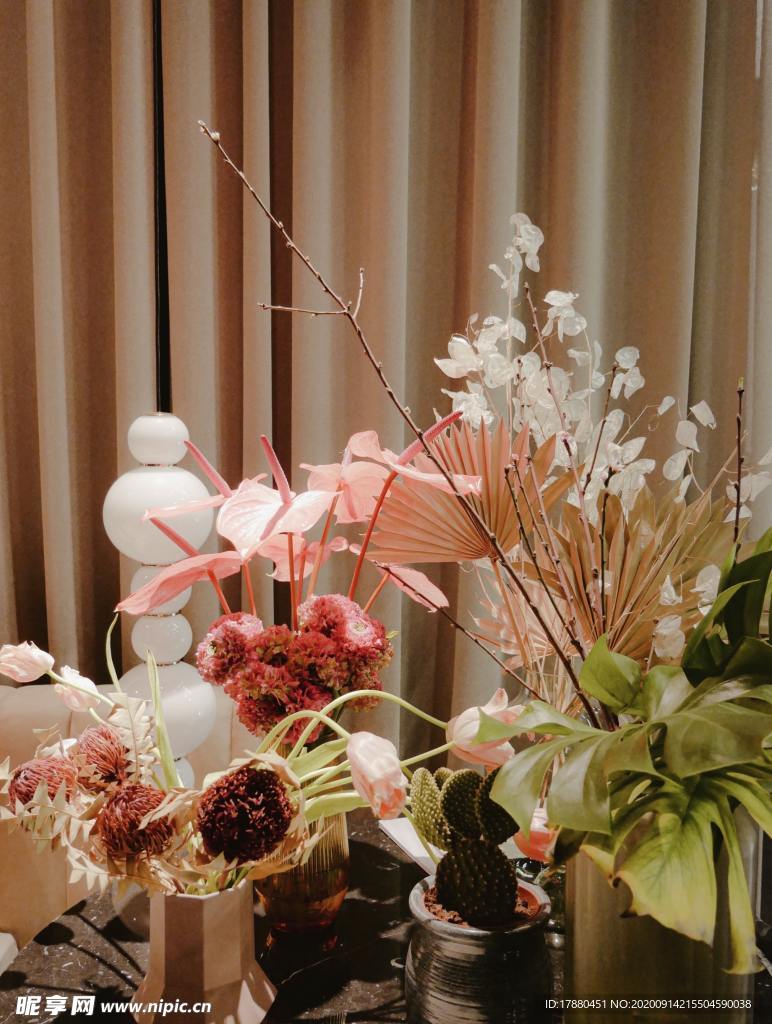 插花