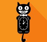 黑猫时钟