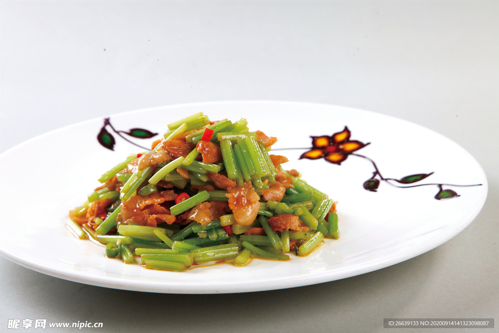 小炒芹香肉