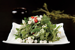 煎豆拌花椒芽