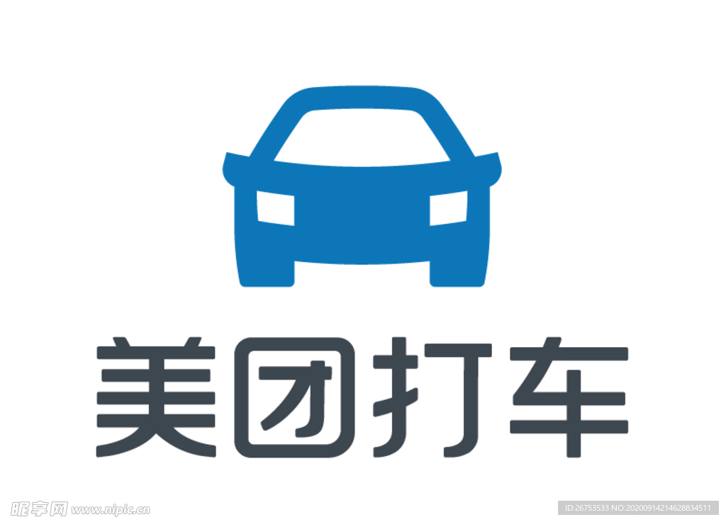 美团打车 标志 LOGO 图标