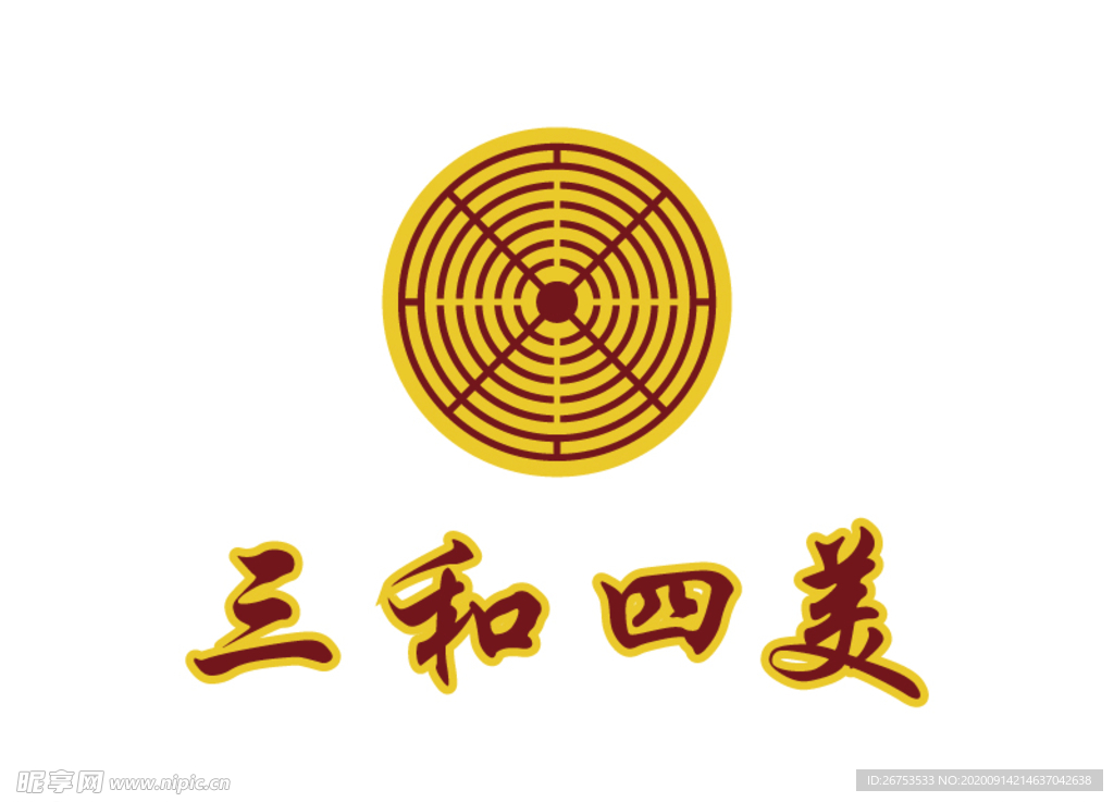 三和四美 标志 LOGO