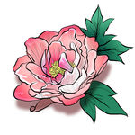 卡通手绘鲜花