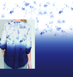 水墨 服装设计 渐变款