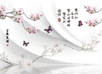 花卉背景墙